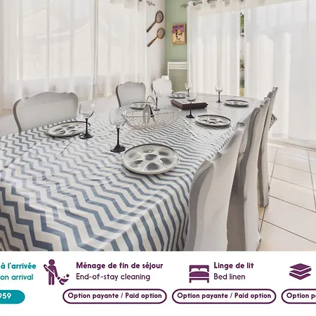 Maison Avec Jardin & Bbq Pour 2 Adultes 2 Enfants * Ares