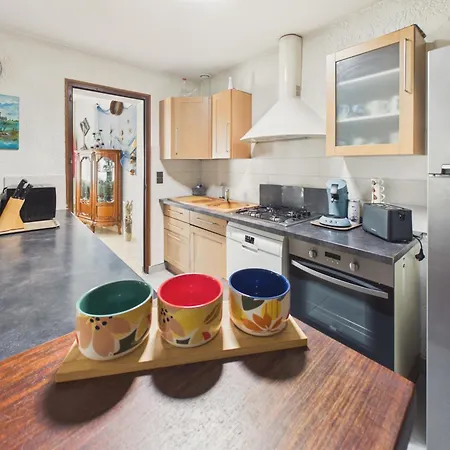 Maison Avec Jardin & Bbq Pour 2 Adultes 2 Enfants בית נופש