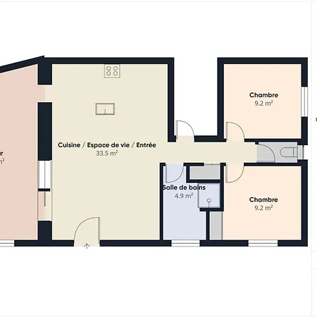 בית נופש Maison Avec Jardin & Bbq Pour 2 Adultes 2 Enfants